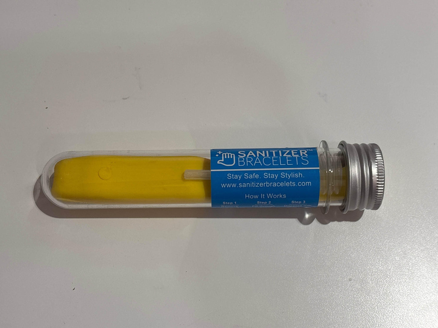 Sanitizer Bracelets - Yellow - The Puntique