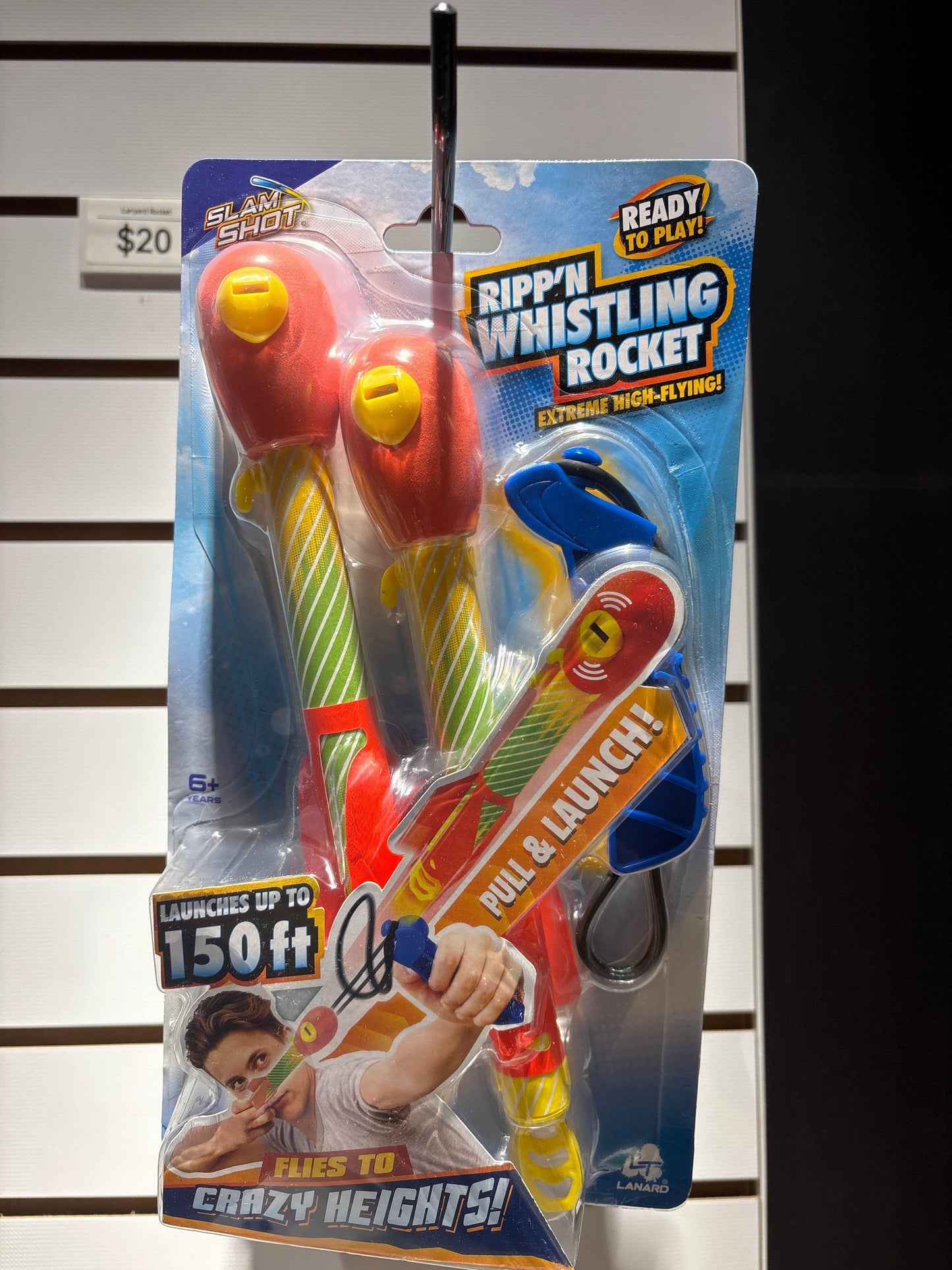 8.5 in Lanard Ripp'n Whistling Rocket - - The Puntique