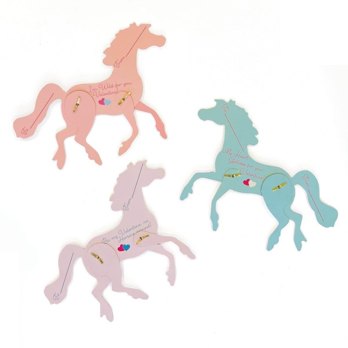 Paper House Productions - Pretty Pony Valentines - Paper House Productions