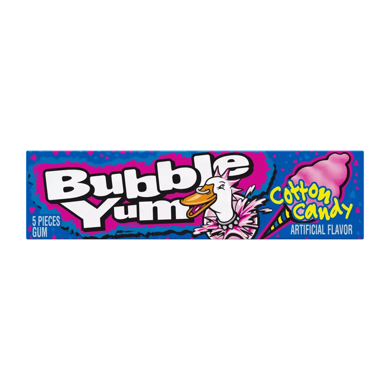 Bubble Yum Cotton Candy Bubble Gum - - The Puntique