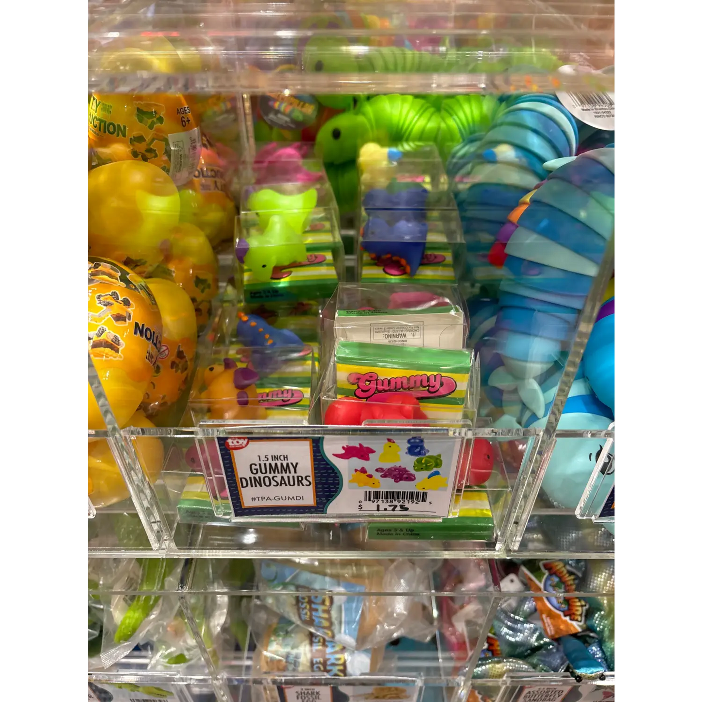 1.5" GUMMY DINOSAURS - Lunar Squirrel’s Puntique
