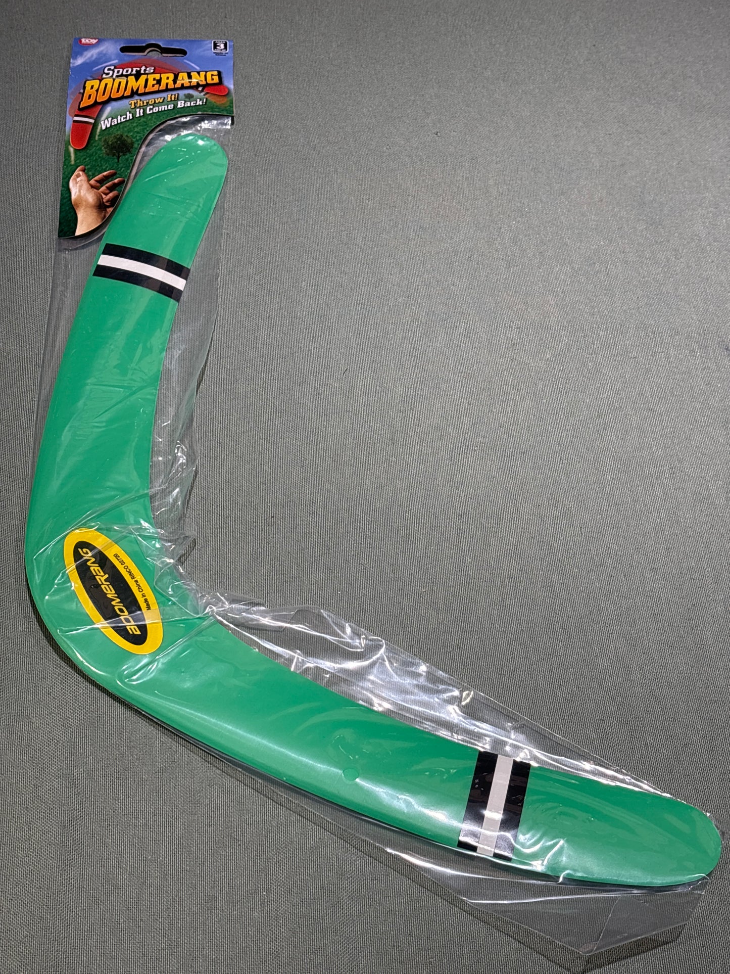16" Boomerang - Green - The Puntique