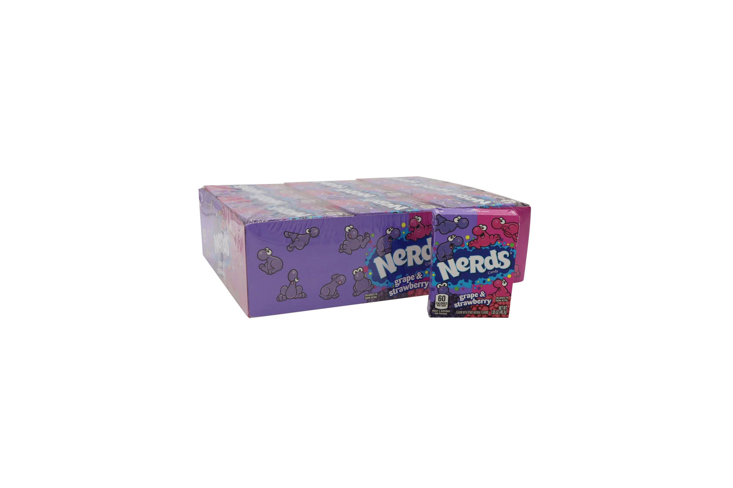 Nerds Candy, Grape And Strawberry - - The Puntique
