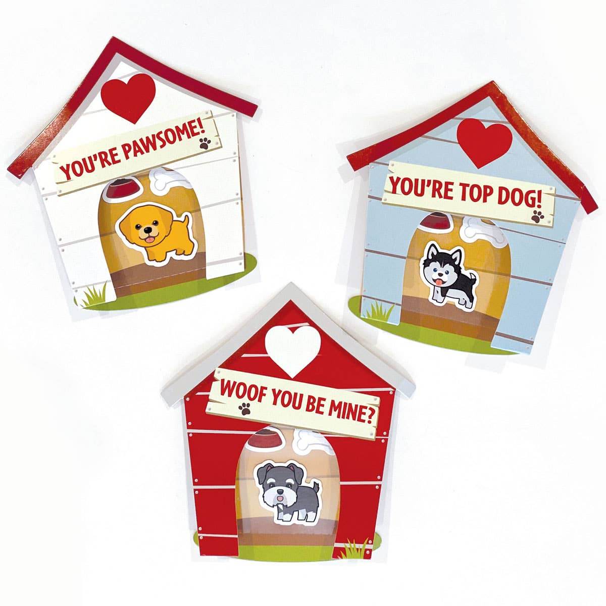 Paper House Productions - Dog House Valentines - Paper House Productions