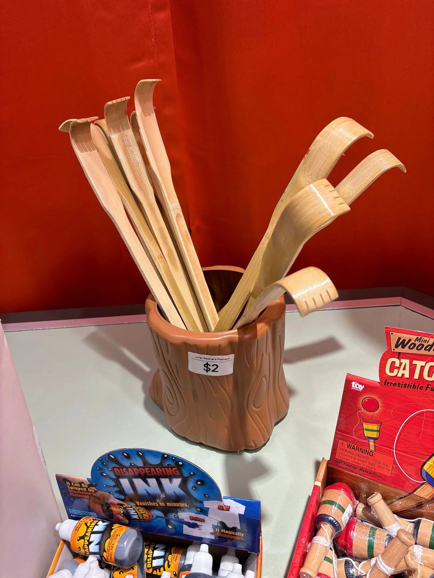 16" Wooden Backscratcher - - The Puntique