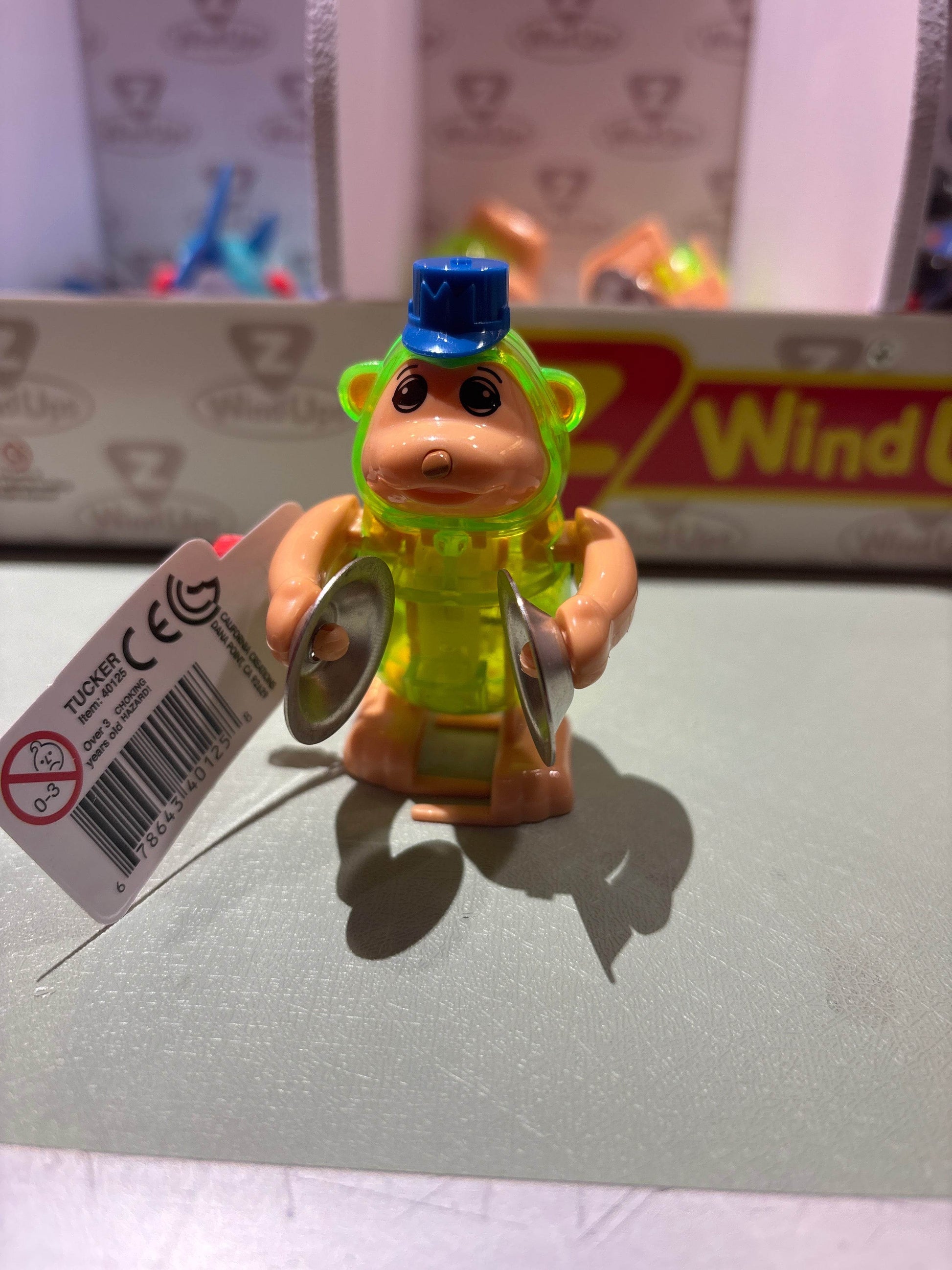 California Creations - Z WindUps Monkey with Cymbals, Tucker - California Creations