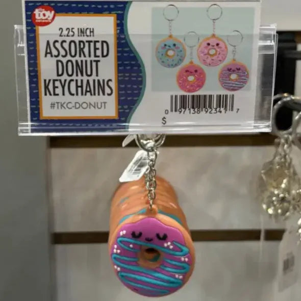 2.25" Donut Keychains - - The Puntique