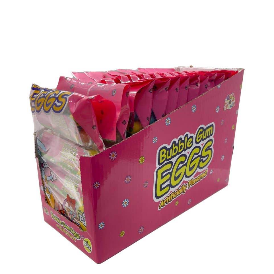 Bubblegum Egg Trays, 2.4oz - Grandpa Joe's Candy Shop
