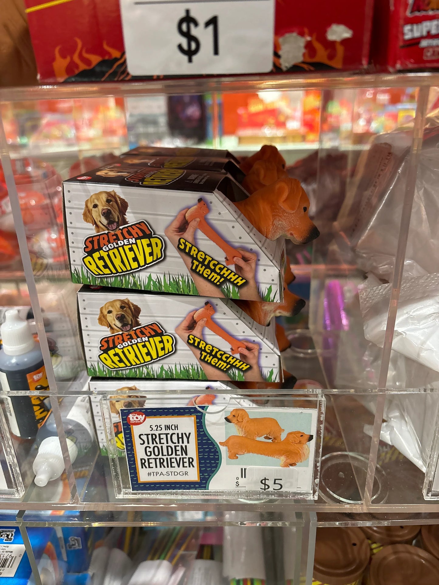 5.25" Stretchy Golden Retriever - - The Puntique