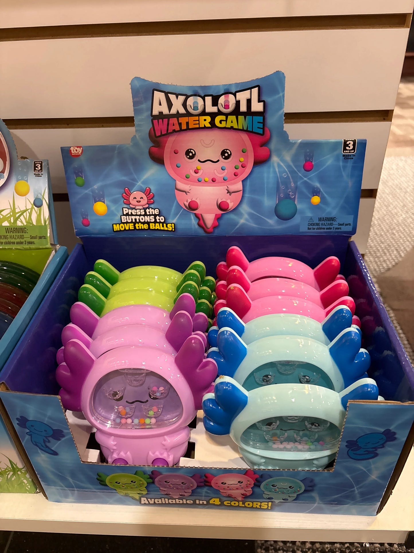 Axolotl Water Game 5" - - The Puntique