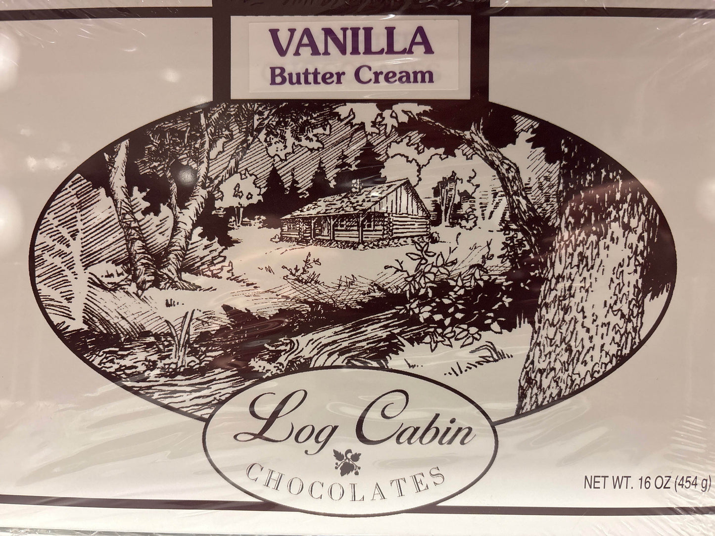 Log Cabin Chocolates 16 oz - Log Cabin Chocolates