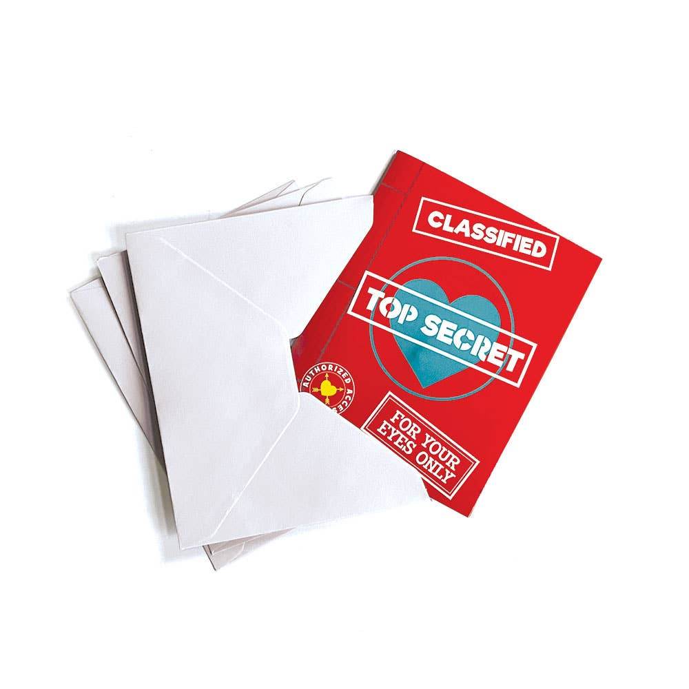 Paper House Productions - Top Secret Decoder Classroom Pack Valentines - Paper House Productions