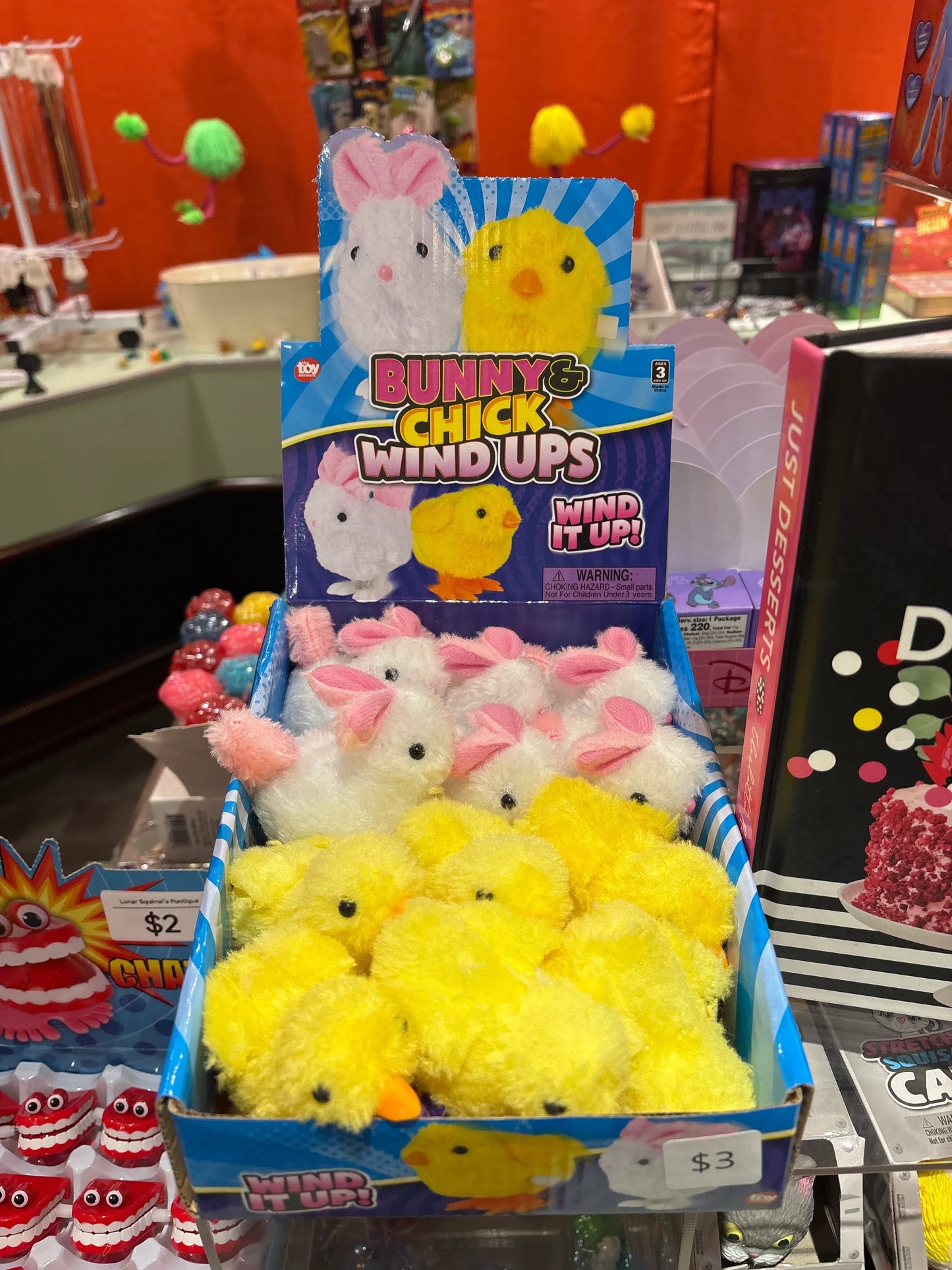 3" Bunny and Chick Wind Up Toys - - The Puntique