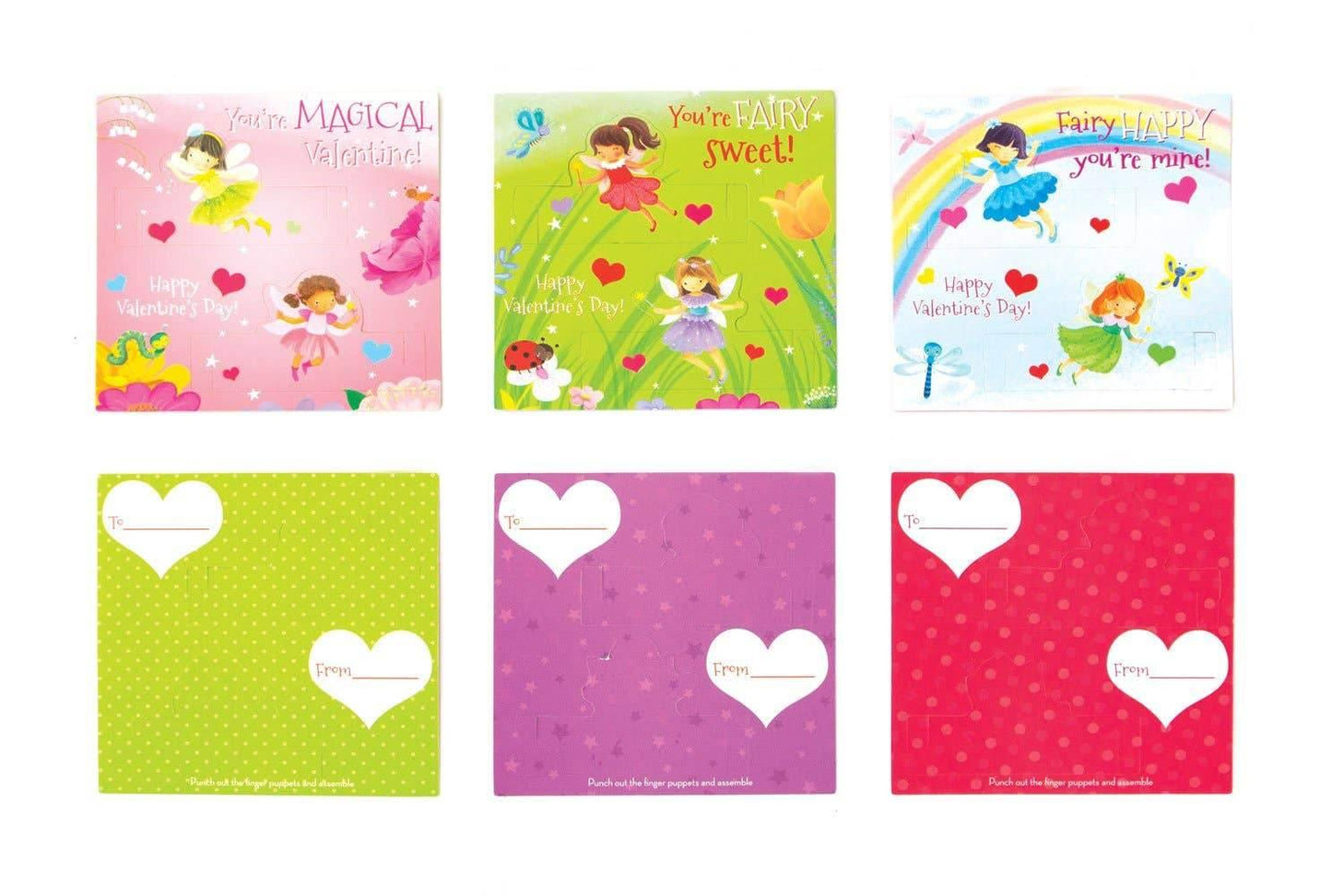 Paper House Productions - Fairy Finger Puppet Valentines - - The Puntique