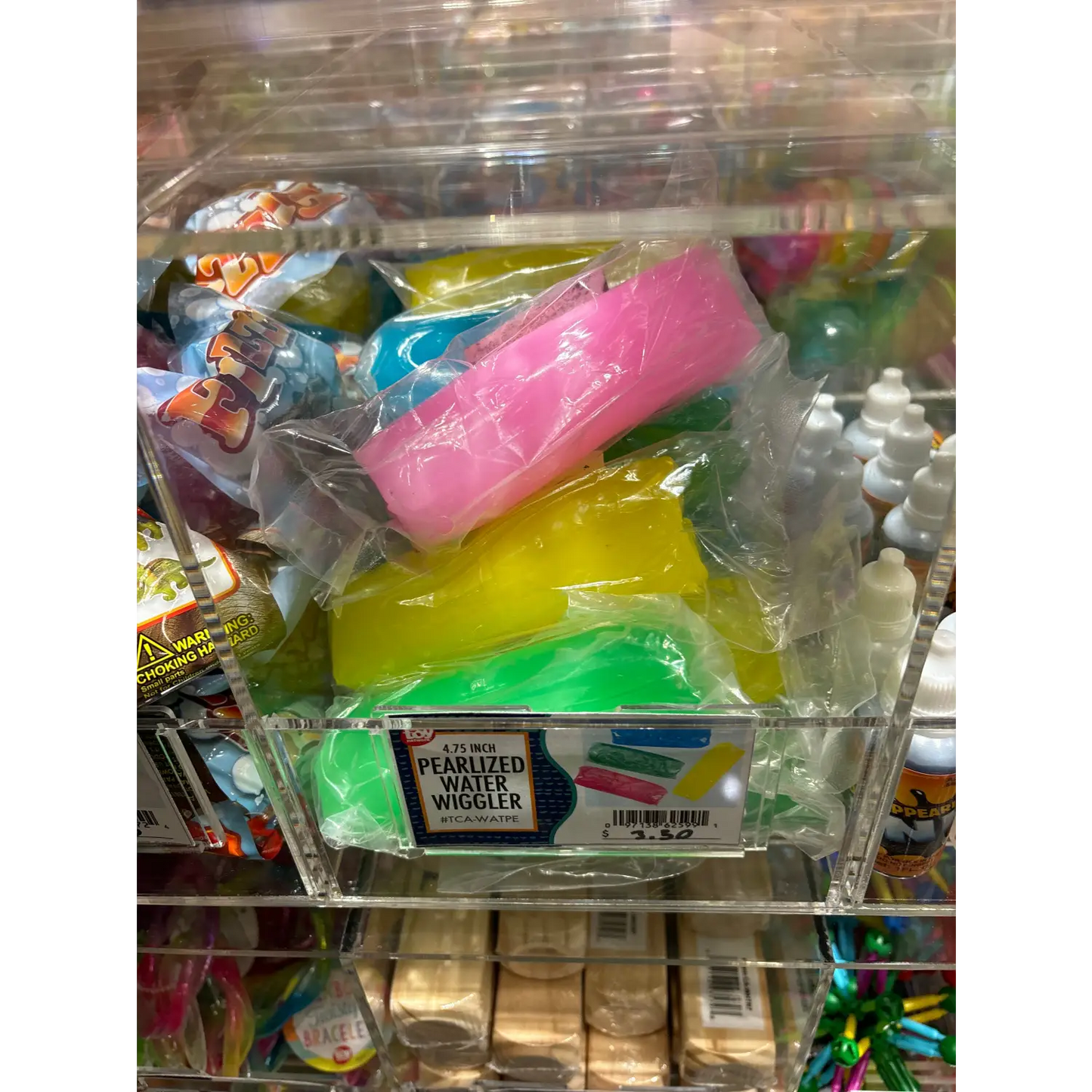 4.75" PEARLIZED WATER WIGGLER - Lunar Squirrel’s Puntique