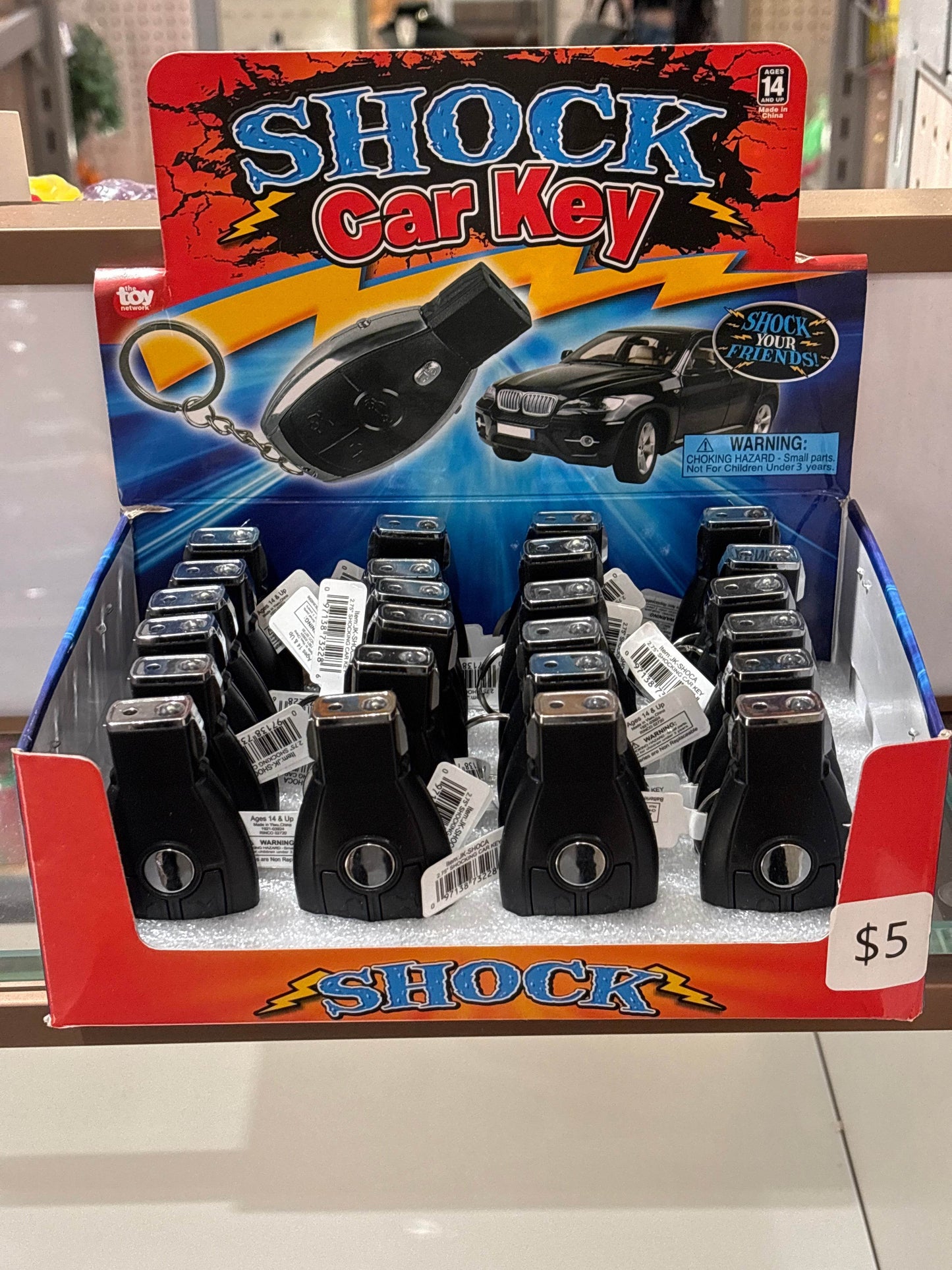 2.75 in Shocking Car Key Prank - The Toy Network