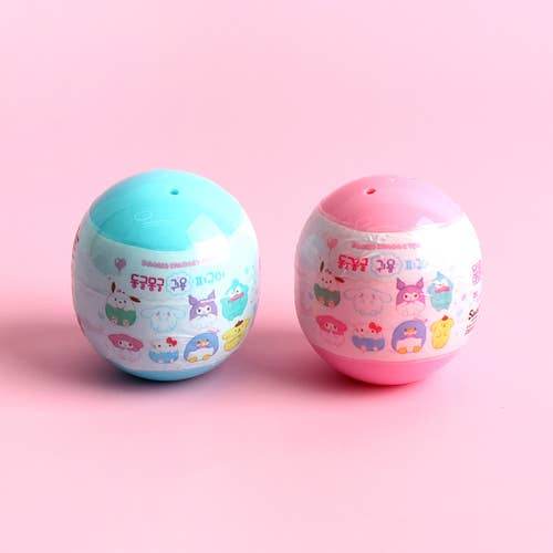 K-Wonderland - Sario Characters adorable round Figure blind Capsule SET - K-Wonderland