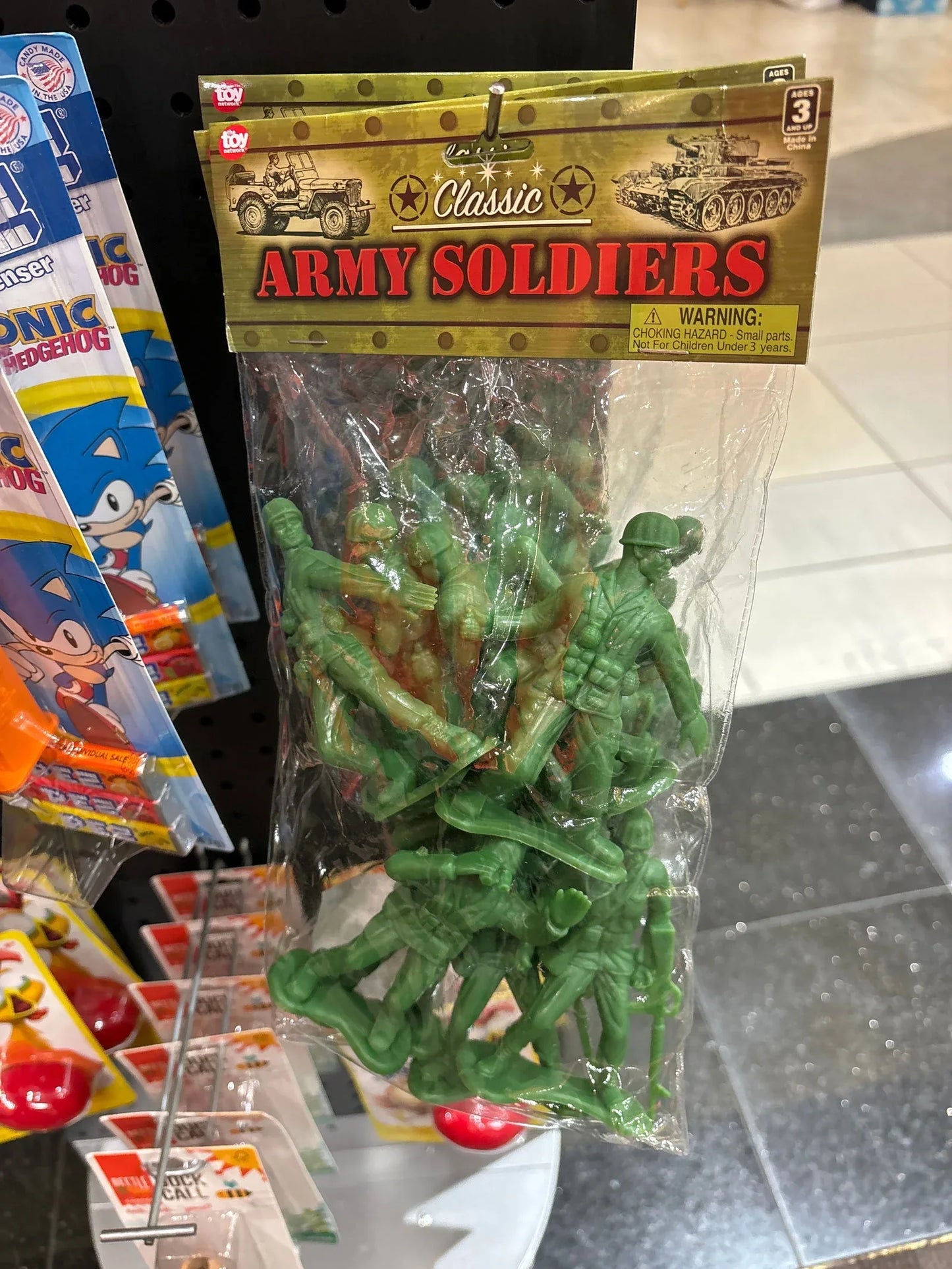 4" Green Army Men Figures - - The Puntique