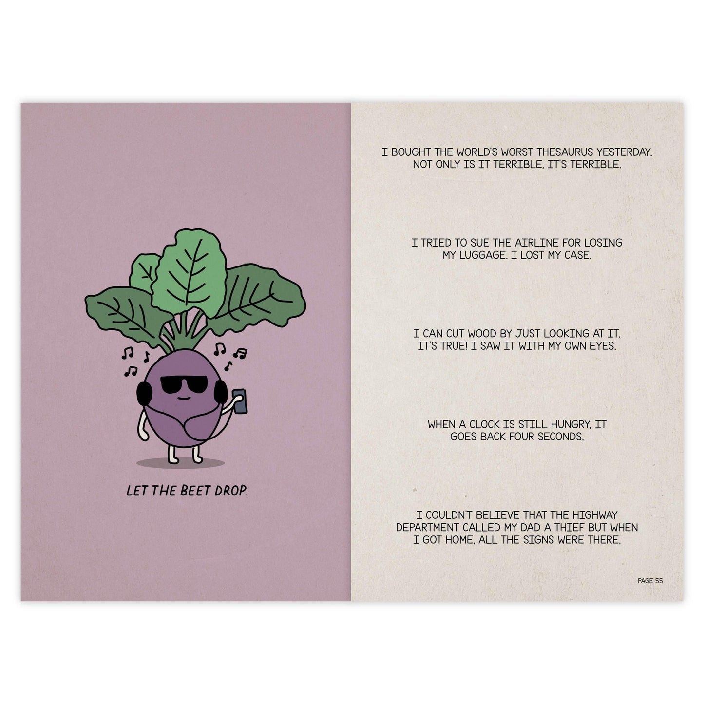 The Book of Puns Softcover 6x9 Book - - The Puntique