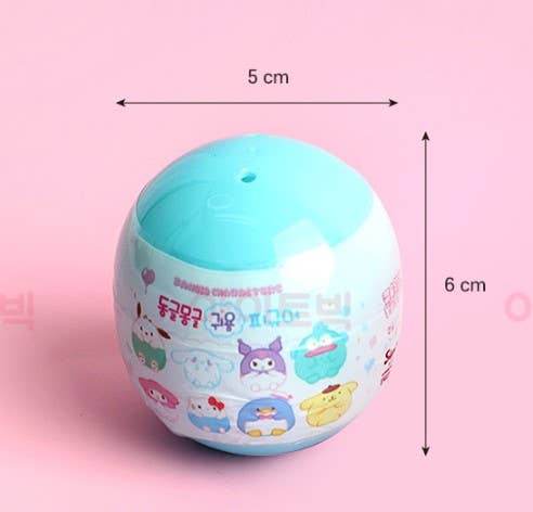 K-Wonderland - Sario Characters adorable round Figure blind Capsule SET - K-Wonderland