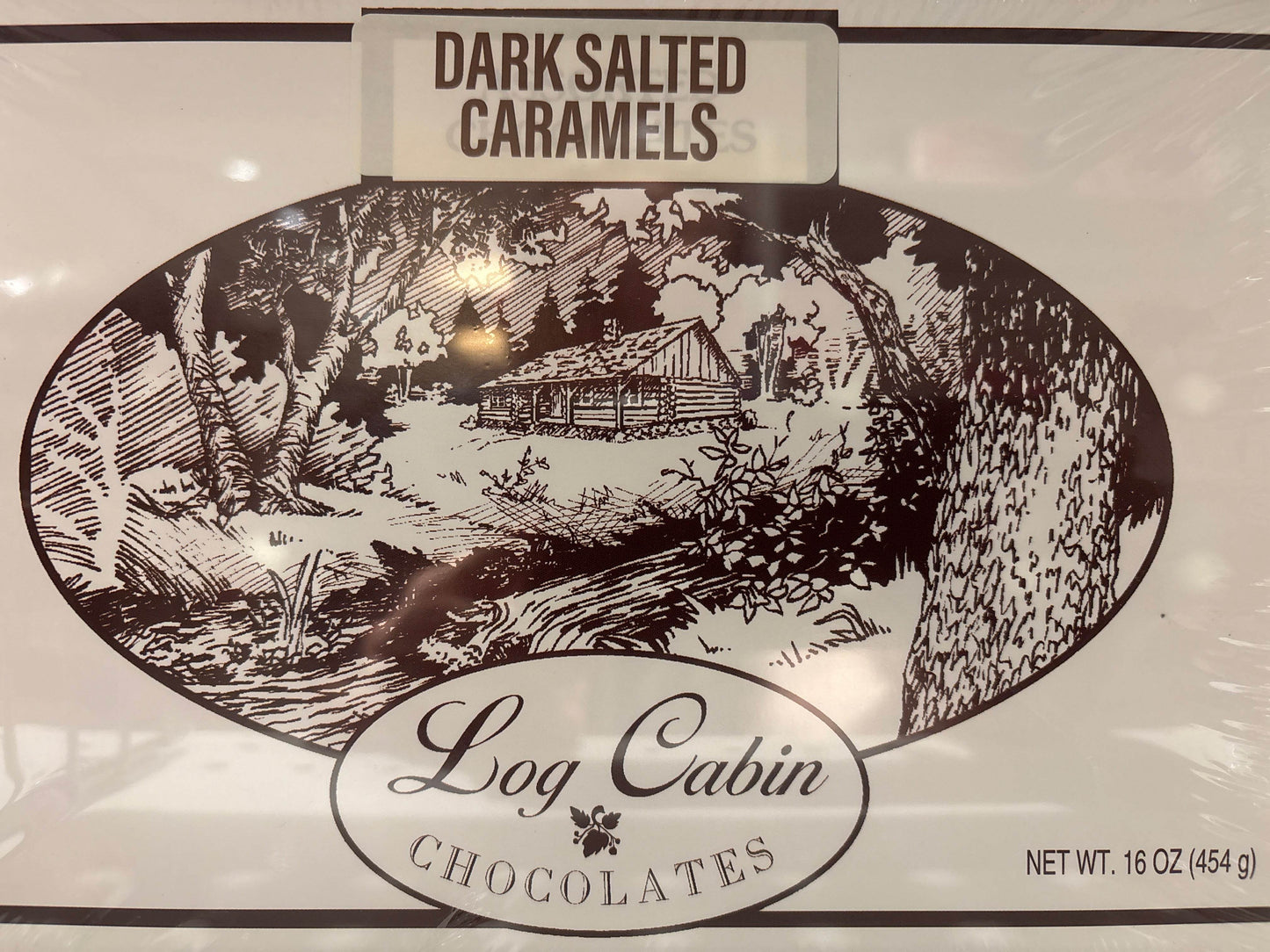 Log Cabin Chocolates 16 oz - Log Cabin Chocolates