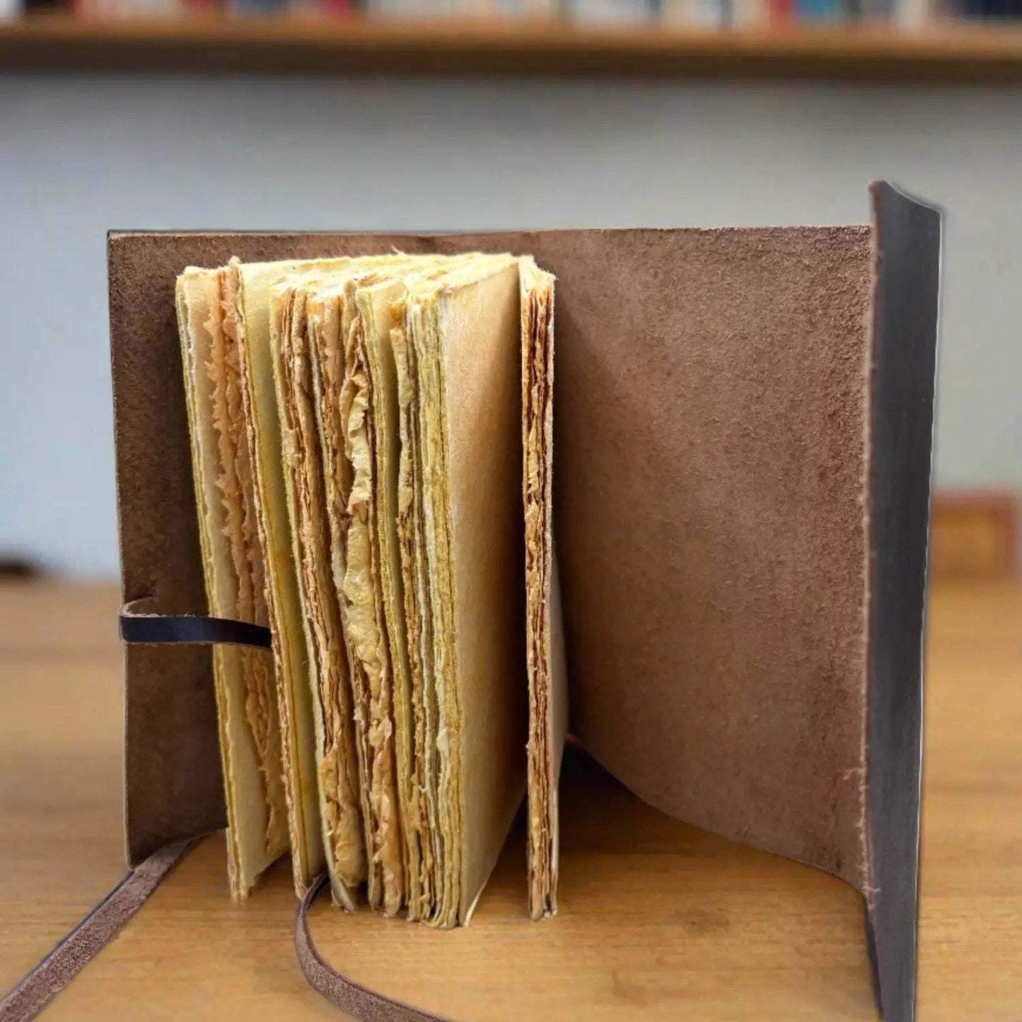 5in x 7in Leather Journal ’Book of Spells’ - szco