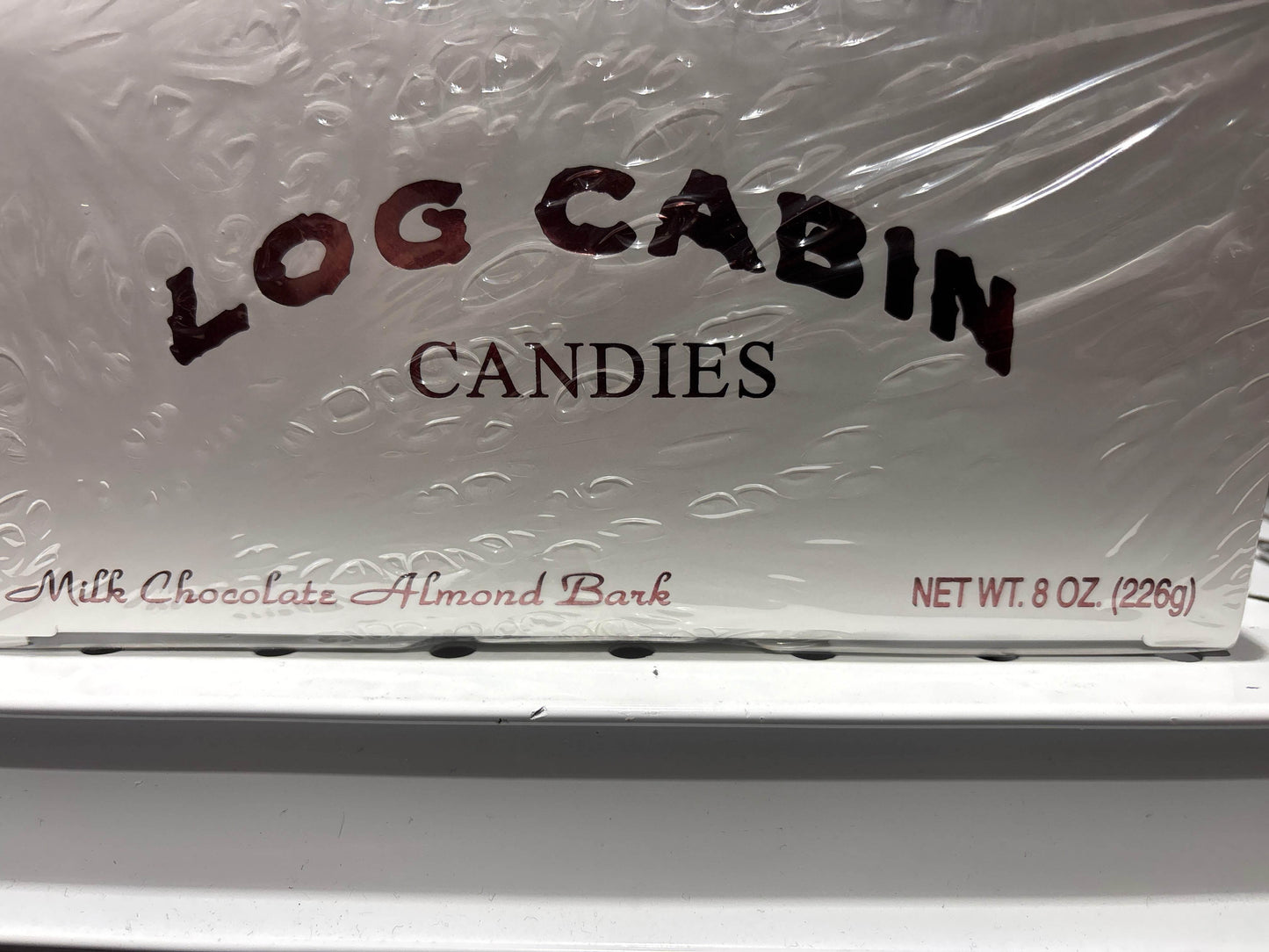 Log Cabin Chocolates - Bark - Milk Chocolate Almond - The Puntique