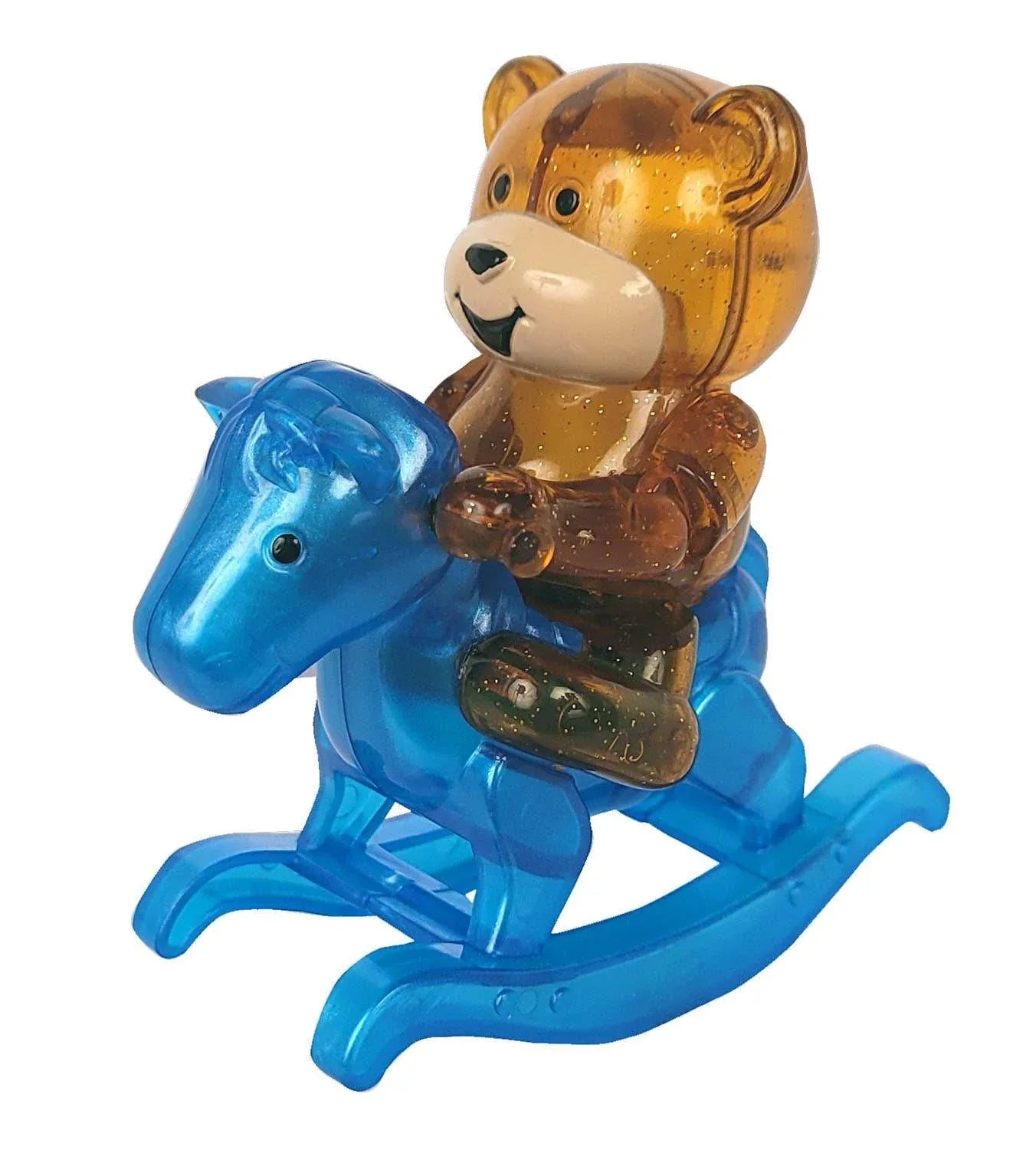 California Creations - Z WindUps Rocking Horse Bear, Ricky - - The Puntique