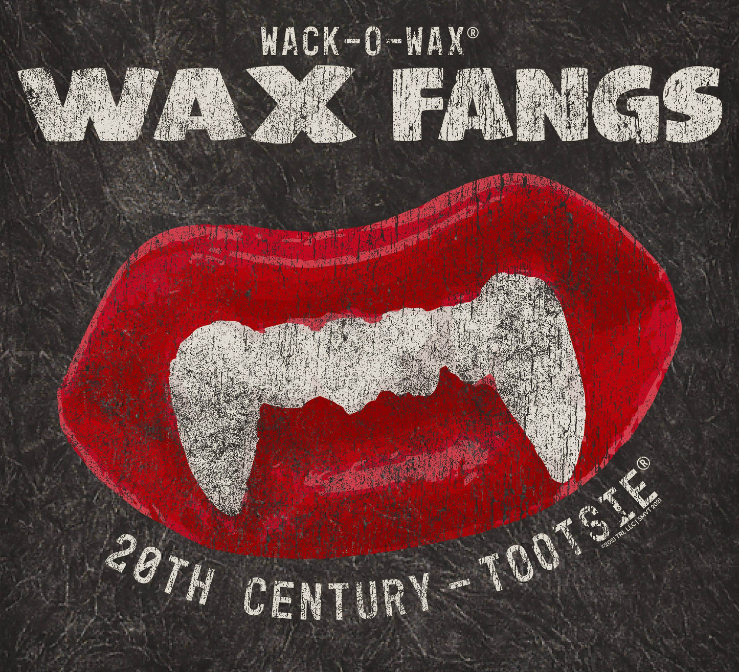 Wax FANGS Tee | Wack-O-Wax Grunge Tee, T-Shirt - - The Puntique