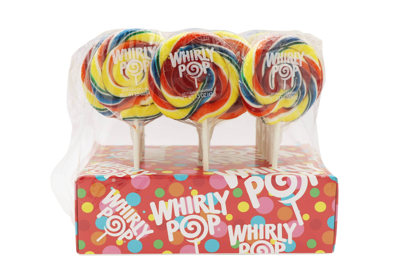 Whirly Pops Rainbow, 1.5oz - Grandpa Joe's Candy Shop