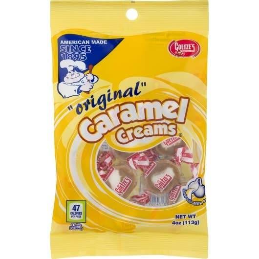 Caramel Creams, 4oz Peg Bag - - The Puntique