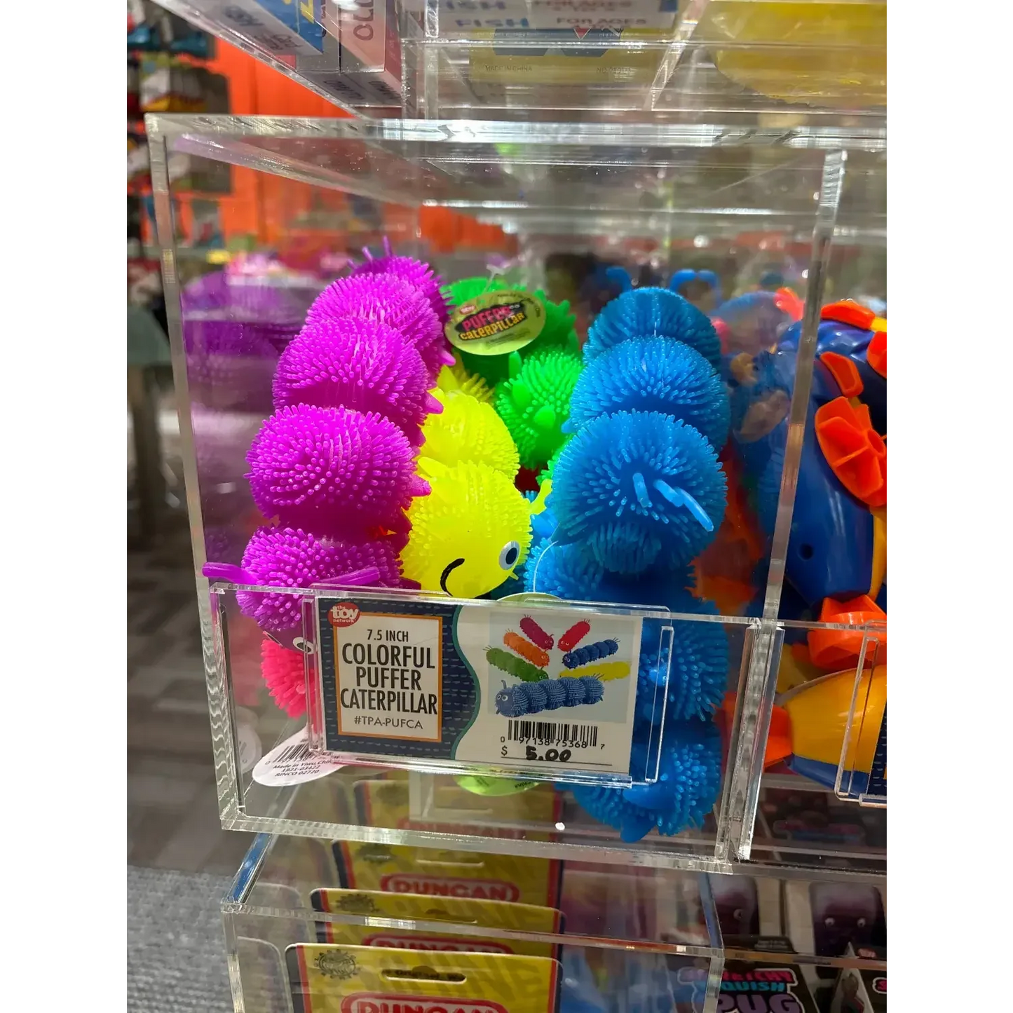 7.5" PUFFER CATERPILLAR - - The Puntique