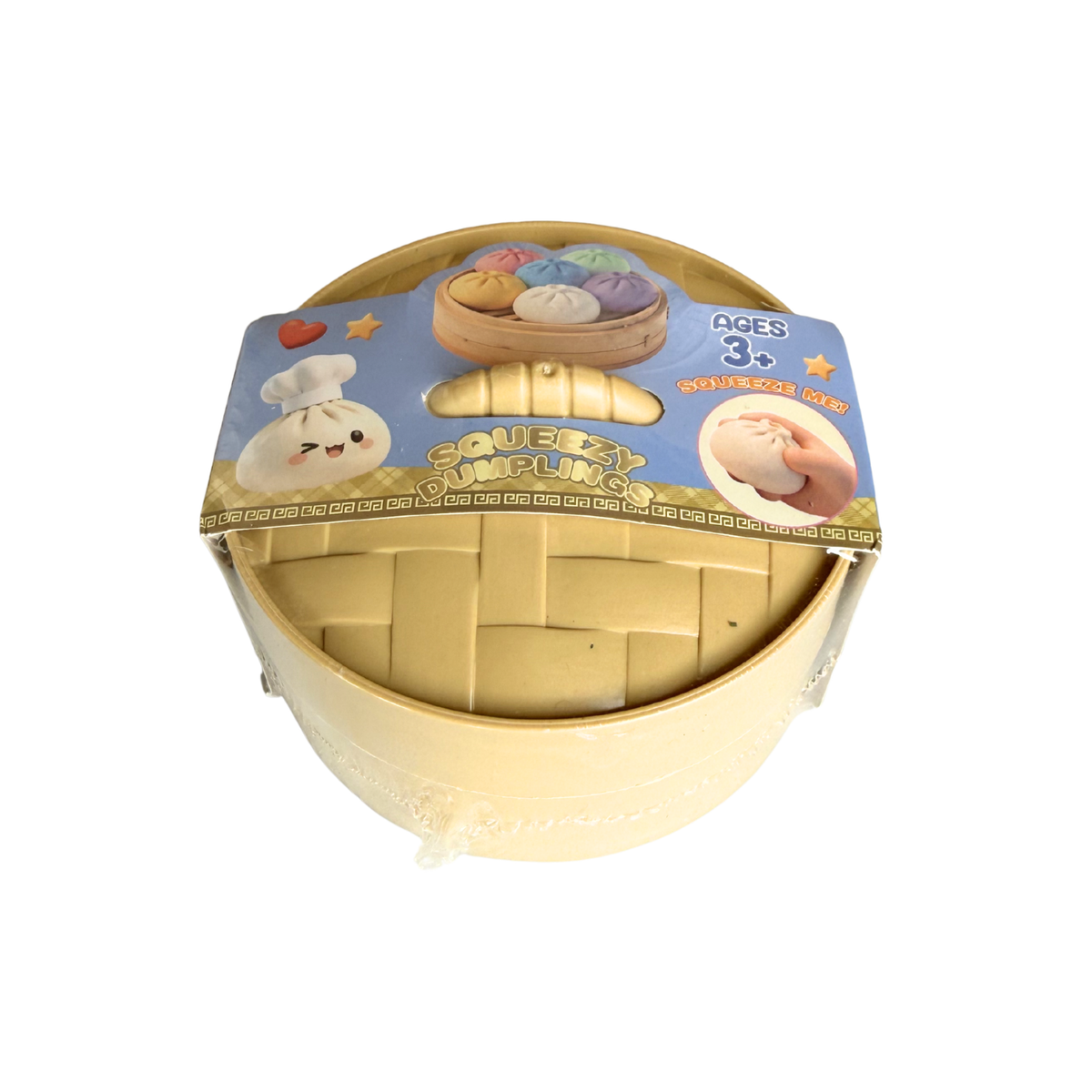 Squeezy Dumpling Toy (Assorted Colors)