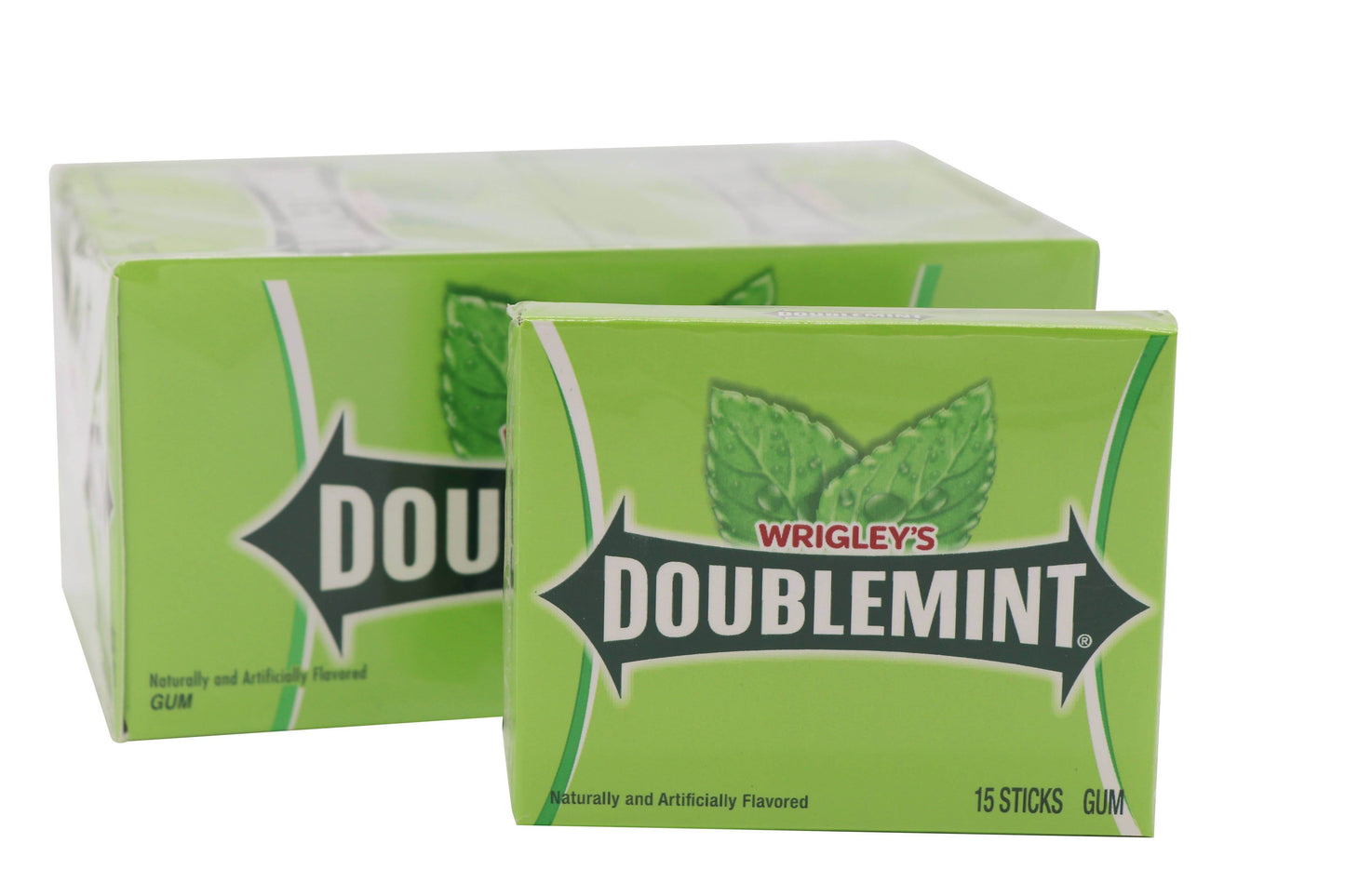 Wrigley's Doublemint Wallet Chewing Gum Pack - Grandpa Joe's Candy Shop