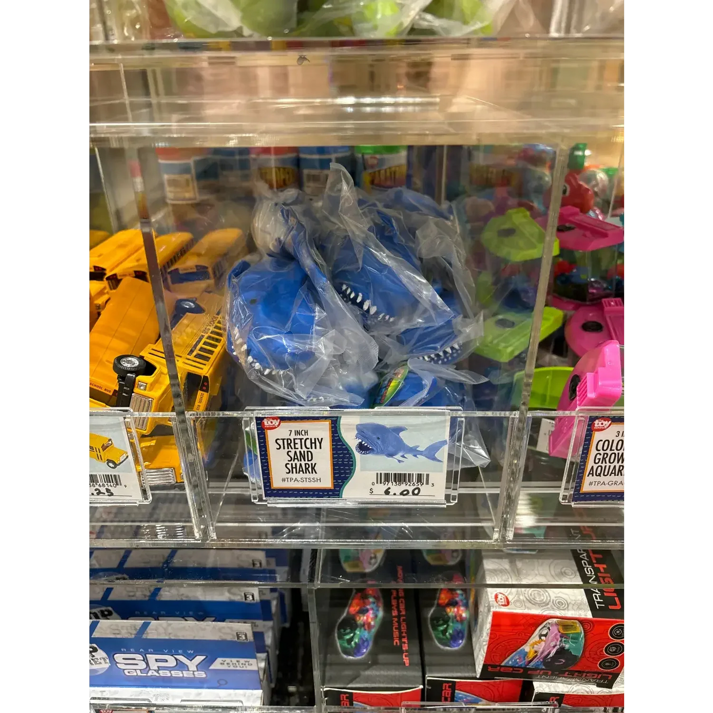 7" STRETCHY SAND SHARK - - The Puntique