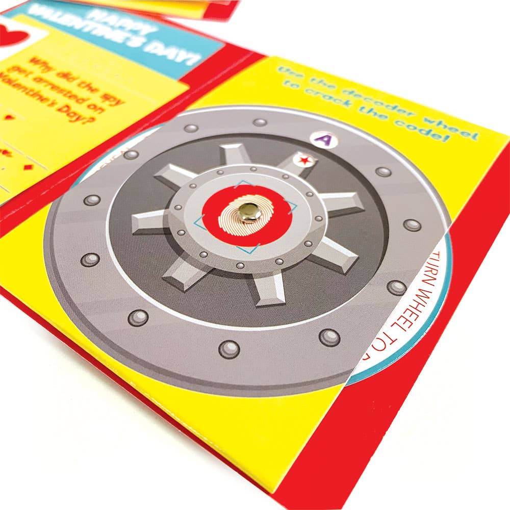 Paper House Productions - Top Secret Decoder Classroom Pack Valentines - Paper House Productions