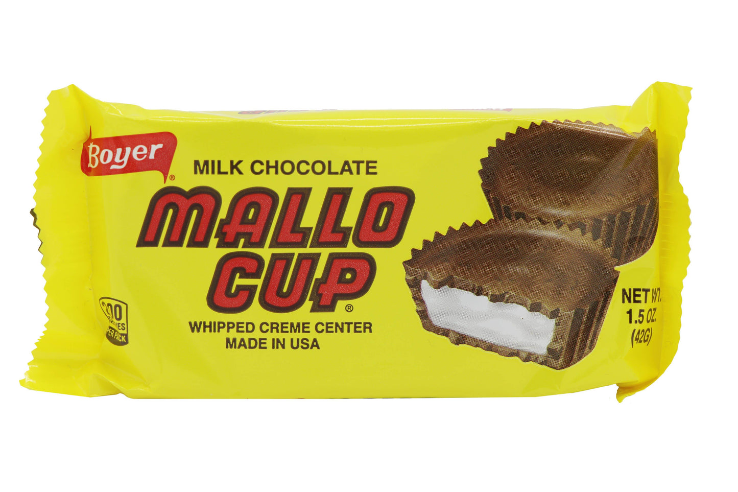 Boyer Mallo Cups, 1.5oz - Grandpa Joe's Candy Shop
