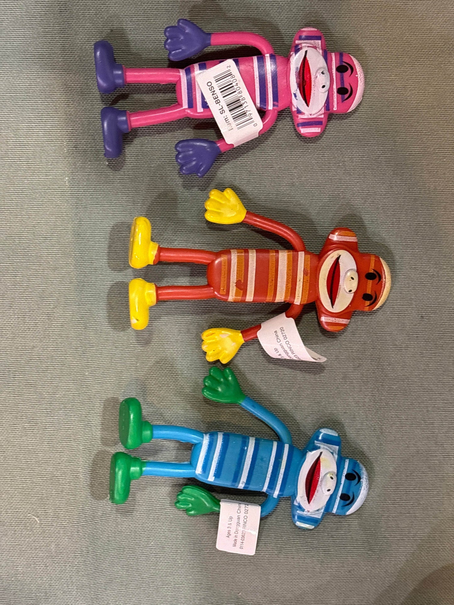 Bendable Sock Monkey - The Toy Network