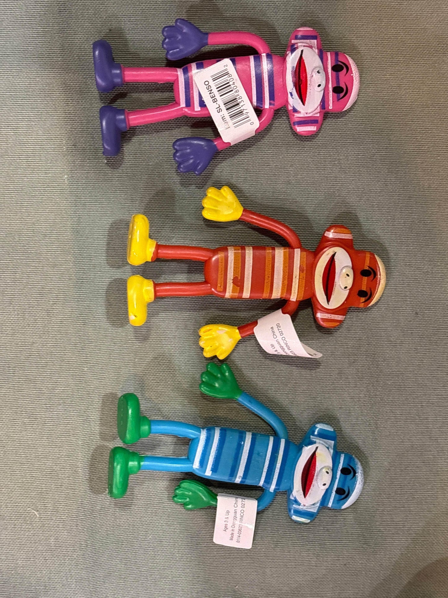 Bendable Sock Monkey - - The Puntique