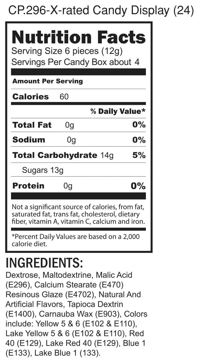 X-Rated Valentine's Conversation Candy Hearts - - The Puntique