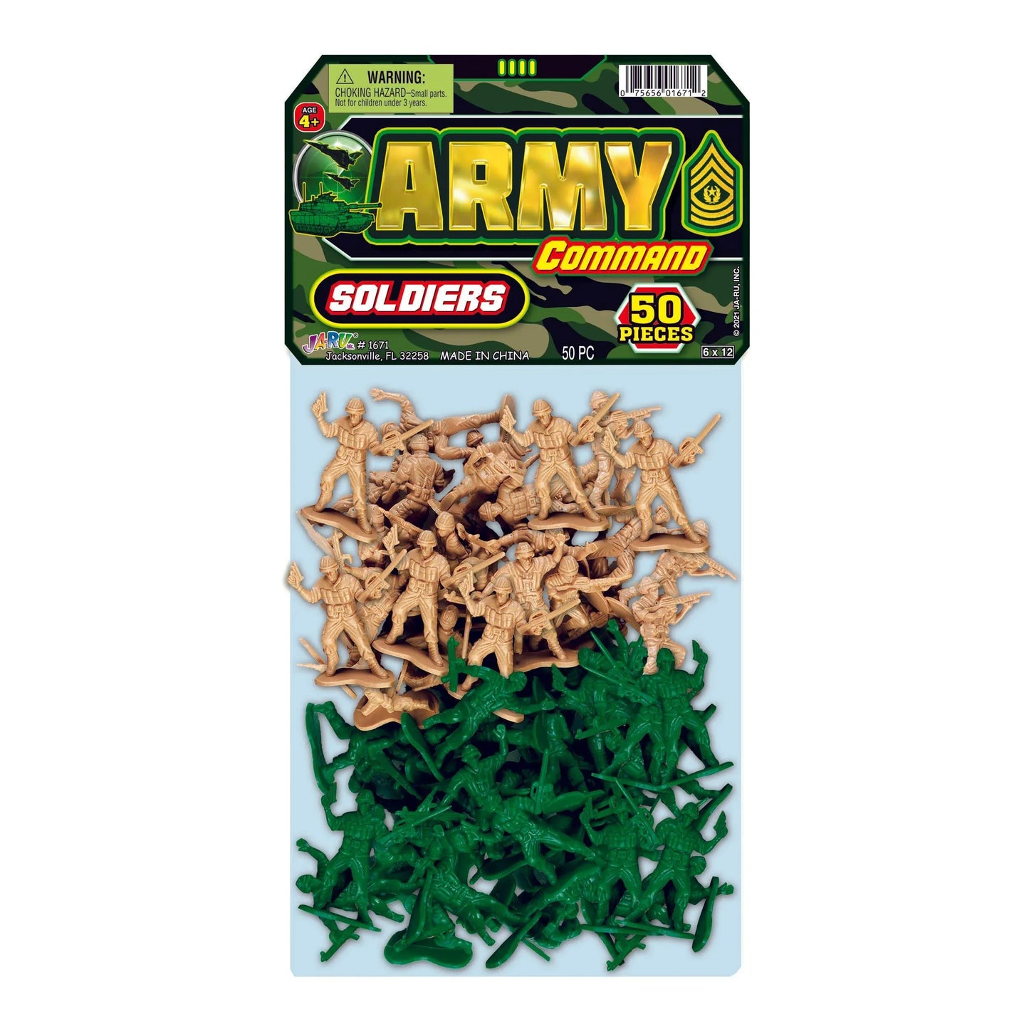 Army Command Soldiers, 50pc Bags - - The Puntique