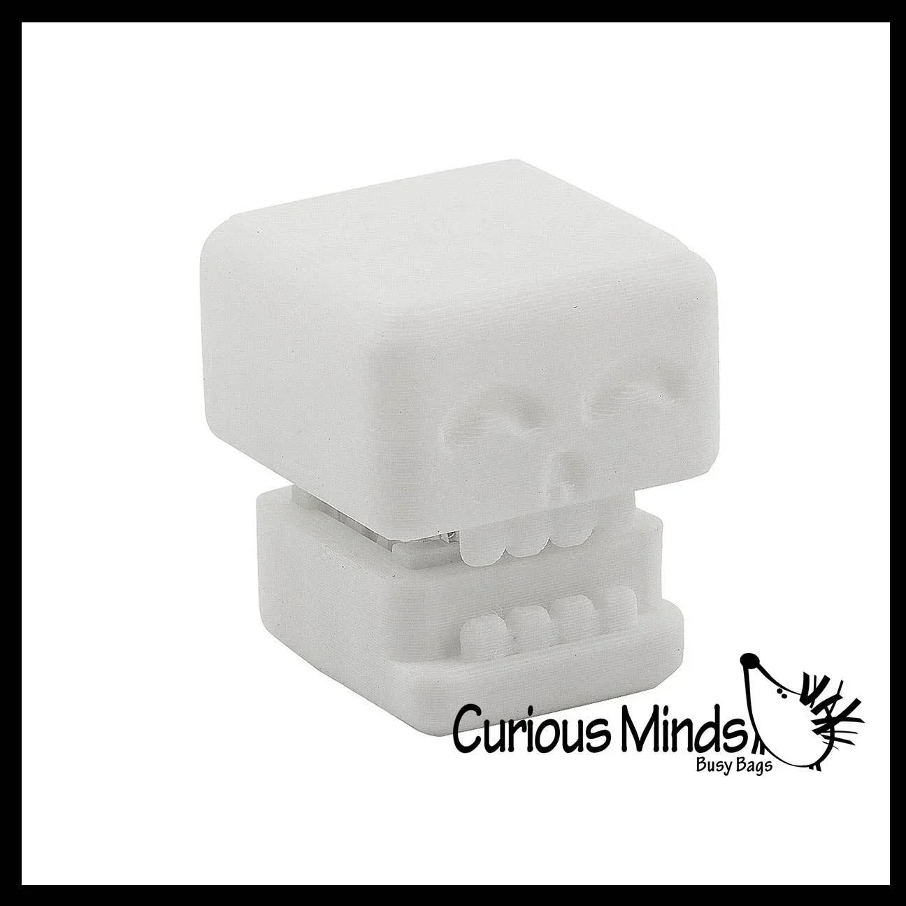 1 SKULL Keyboard Key Fidget Clicker Toy - Key Cap Click HALL - - The Puntique