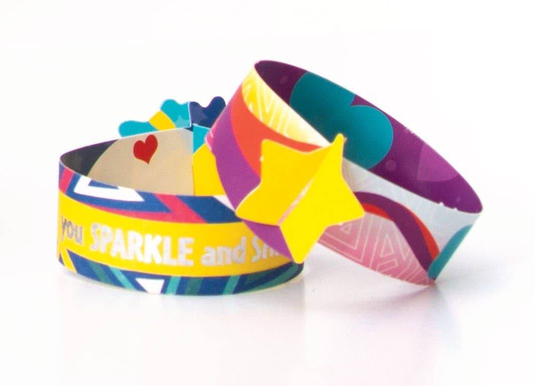 Paper House Productions - Spread Kindness Bracelet Valentines - Paper House Productions