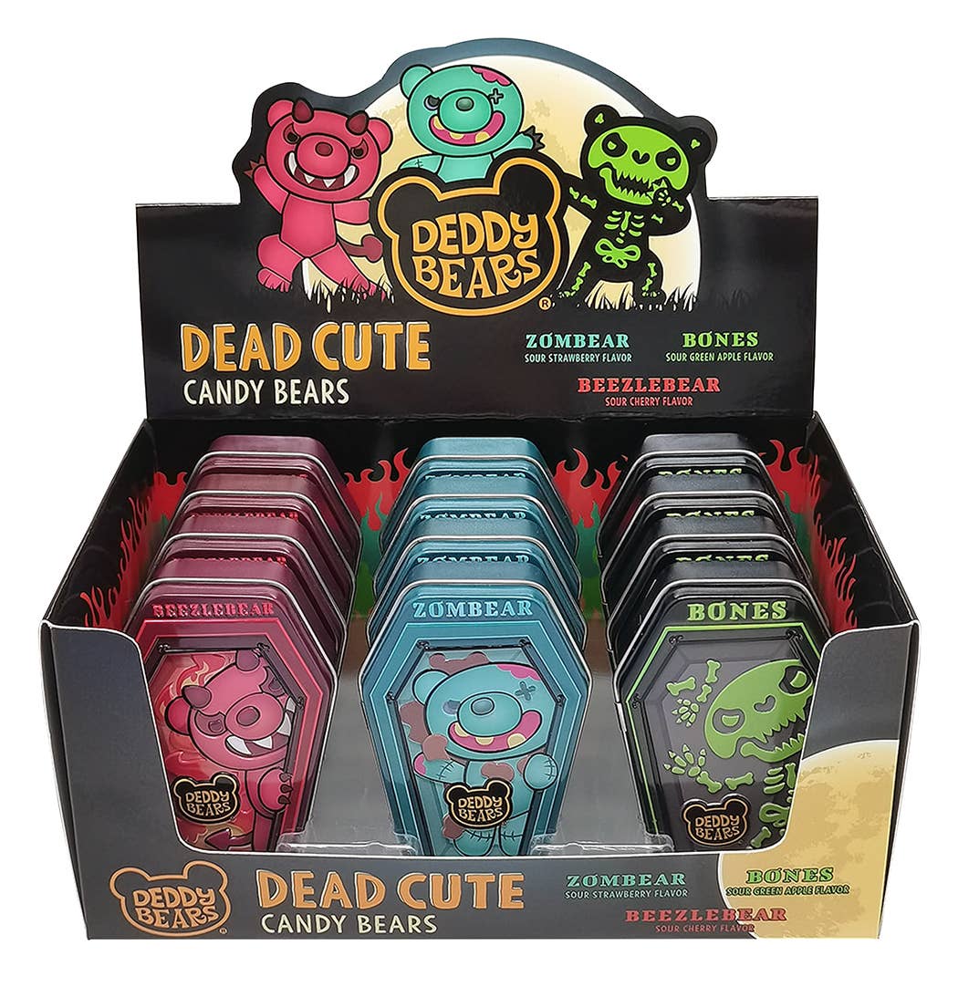 Deddy Bears Dead Cute Candy Bears Candy Tin