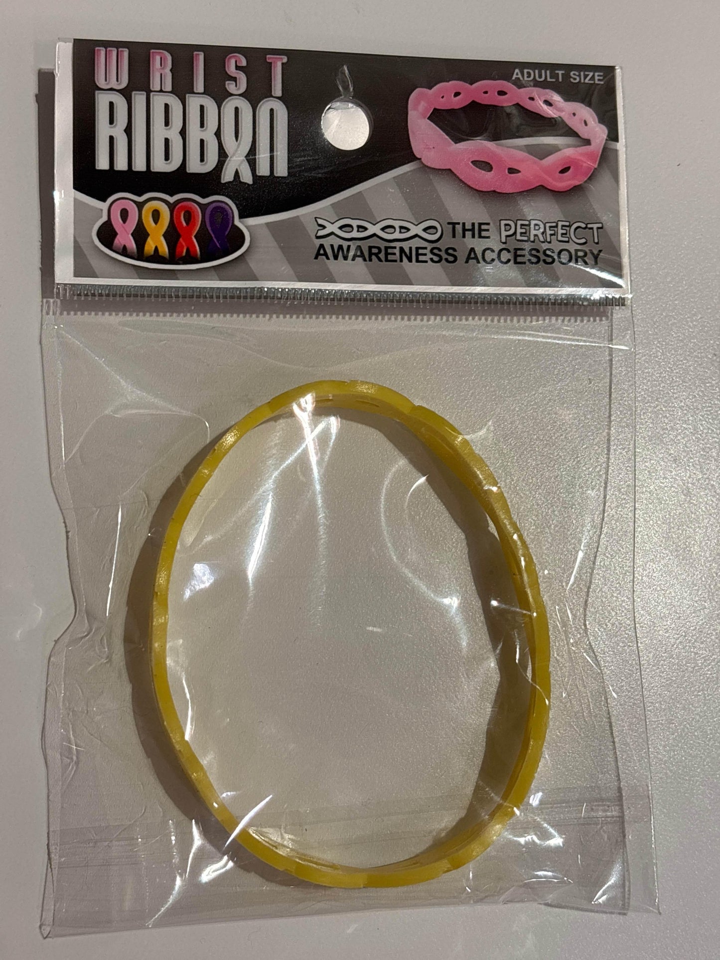 Wrist Ribbon - Yellow - The Puntique