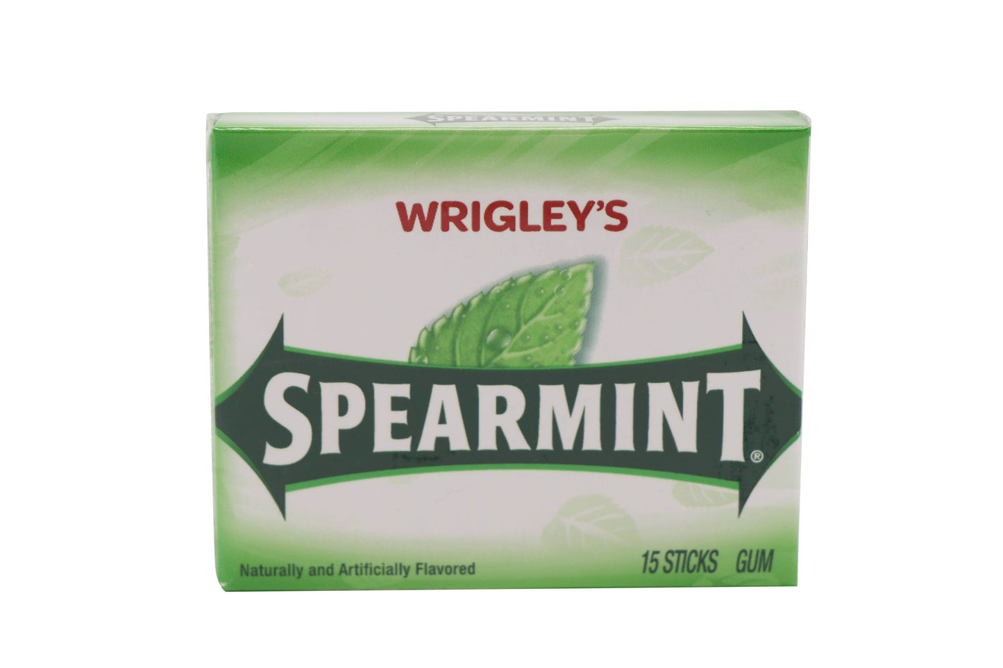Wrigley's Spearmint Wallet Chewing Gum Pack - Grandpa Joe's Candy Shop