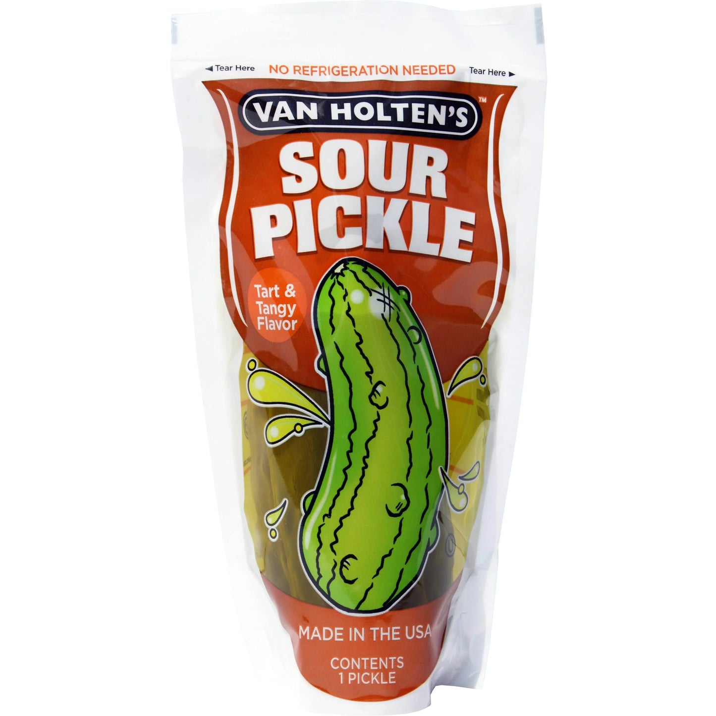 Van Holten's Large Sour Pickle Pouch - - The Puntique