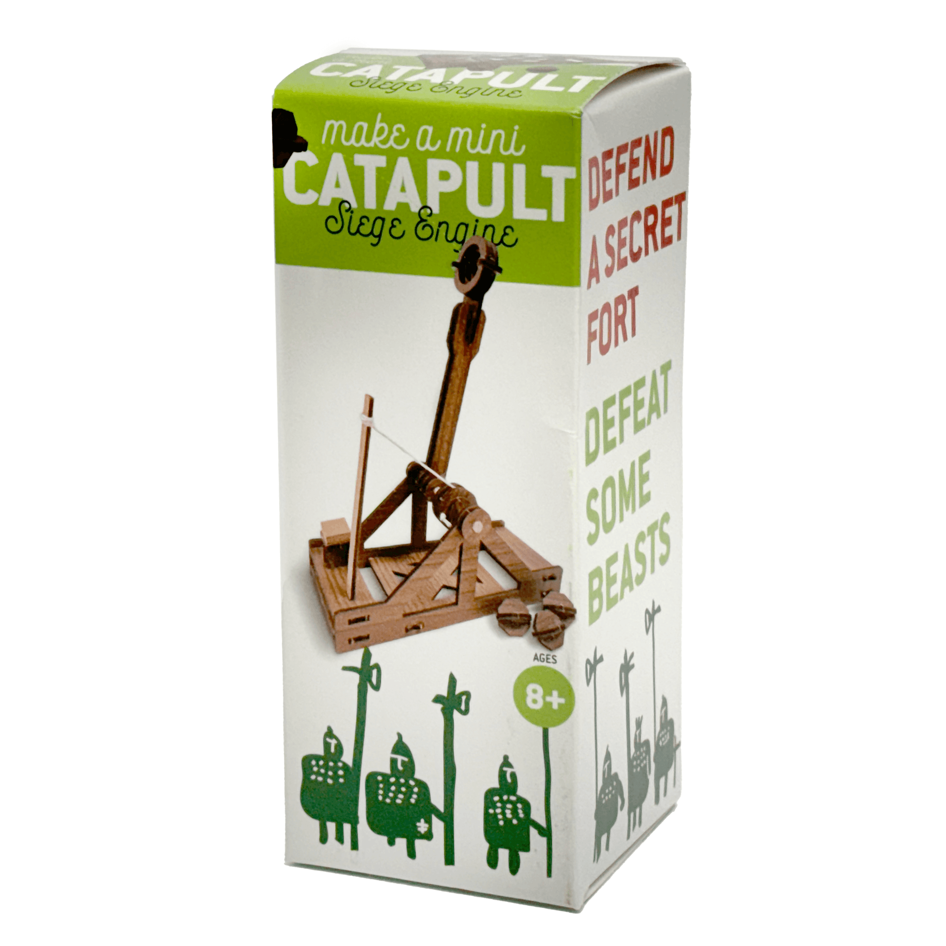 Mini Catapult : Wooden Engineering Model Building Kit - Copernicus Toys
