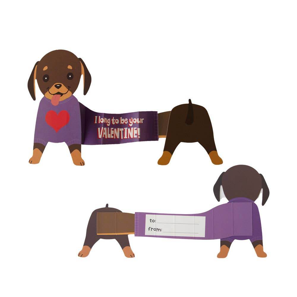 Paper House Productions - Accordion Pets Valentines - Paper House Productions