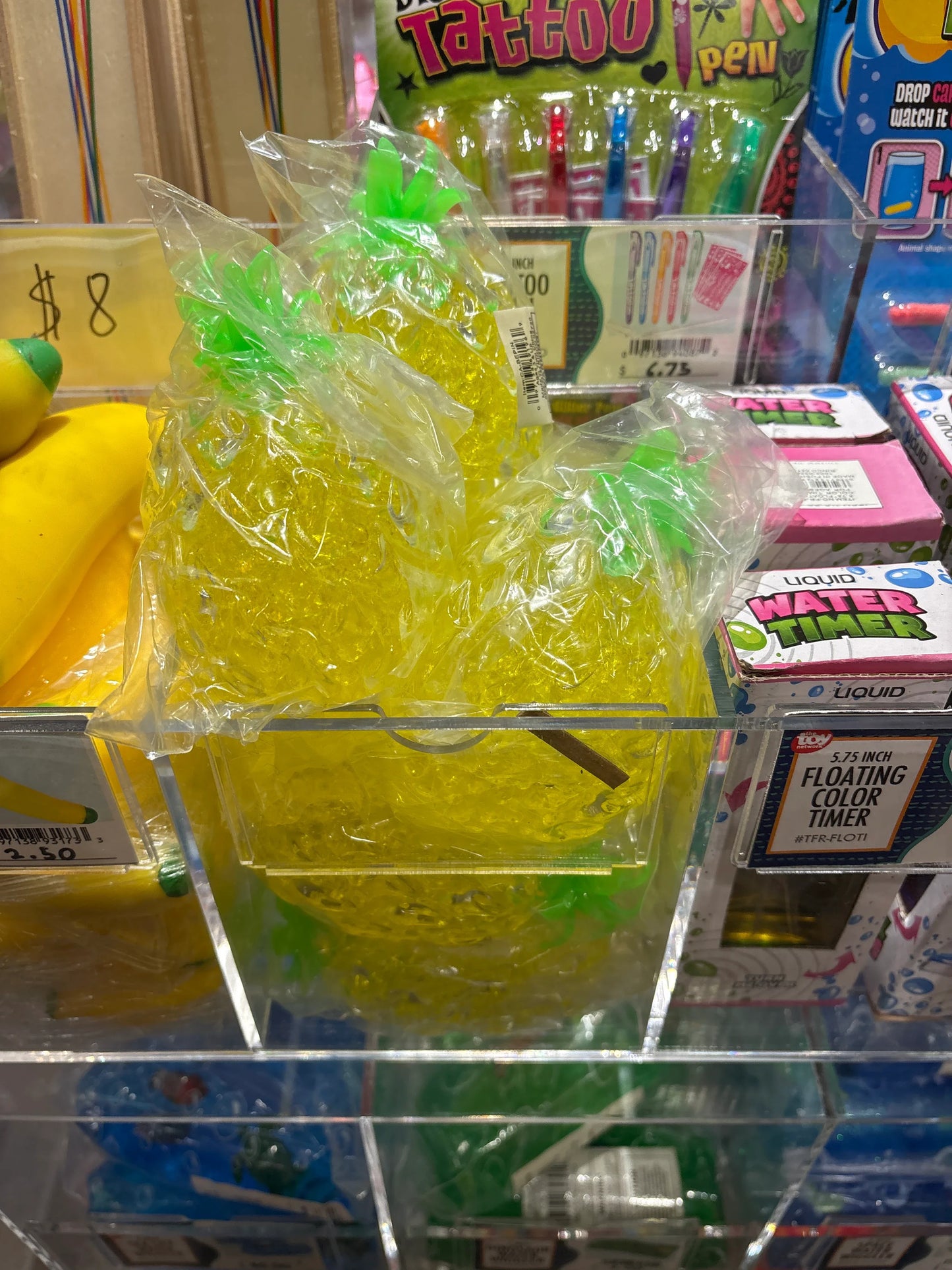 3.75" SQUEEZY BEAD PINEAPPLE - - The Puntique